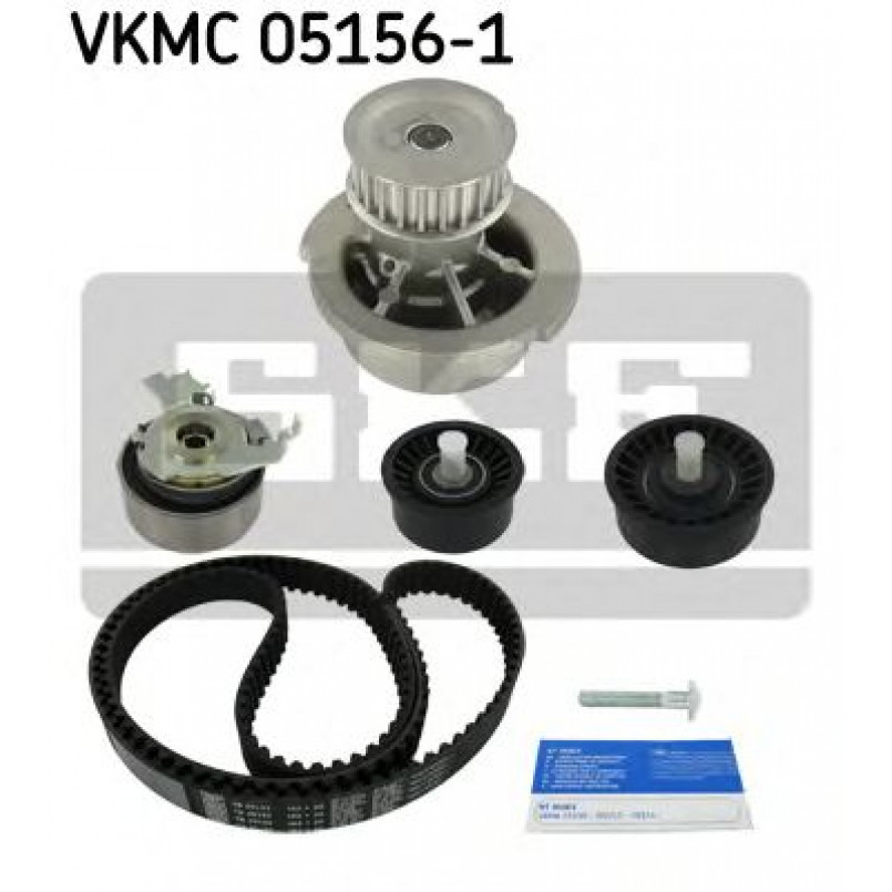VKMC 05156-1 SKF - Насос охолоджуючої рідини + комплект зубчатого ремня